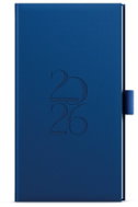 BALOUŠEK TISK Jakub Weekly Deny 2026, blue, pocket, 7,5 × 15 cm - Planner