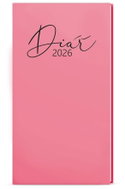 BALOUŠEK Print Jakub Lamino Pastel weekly 2026, pink, pocket, 7,5 × 15 cm - Planner