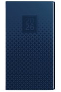 BALOUŠEK TISK Jakub Lamino weekly Blue 2026, pocket, 7,5 × 15 cm - Planner