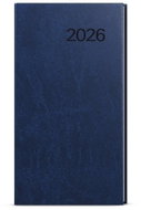 BALOUŠEK Print Jakub Vivella weekly 2026, blue, pocket, 7,5 × 15 cm - Planner