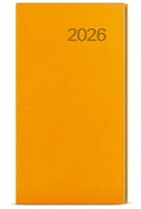 BALOUŠEK Print Jakub Vivella weekly 2026, ochre, pocket, 7,5 × 15 cm - Planner