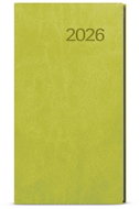 BALOUŠEK Print Jakub Vivella weekly 2026, green, pocket, 7,5 × 15 cm - Planner