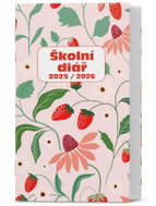 BALOUŠEK Print Kamil laminated weekly Strawberries 2026, 9 × 15 cm - Planner