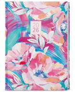 BALOUŠEK Print Prokop Lamino weekly Pink 2026, B6, 12 × 16,5 cm - Planner