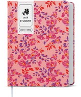 BALOUŠEK Print Student weekly pocket Pink 2026, laminated, 10 x 13,5 cm - Planner