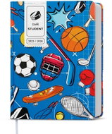 BALOUŠEK TISK Student weekly pocket Sport 2026, lamino, 10 x 13,5 cm - Planner