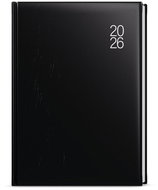 BALOUŠEK TISK Tomas Balacron weekly 2026, black, A4, 20 × 28 cm - Planner