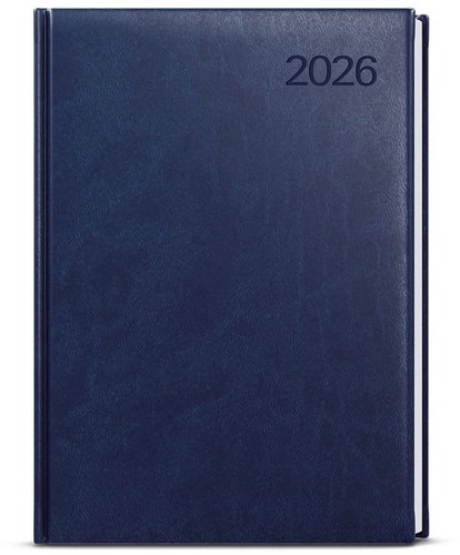 BALOUŠEK TISK Tomas Vivella weekly 2026, blue, A4, 20 × 28 cm - Planner - Main image
