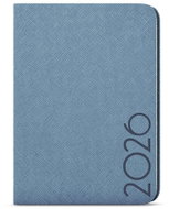 BALOUŠEK Print Zoro Tora weekly 2026, blue-grey, A5, 14,3 × 20,5 cm - Planner