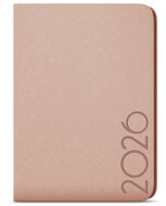 BALOUŠEK Print Zoro Tora weekly 2026, powder, A5, 14,3 × 20,5 cm - Planner