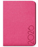BALOUŠEK Print Zoro Tora weekly 2026, pink, A5, 14,3 × 20,5 cm - Planner