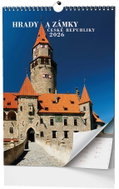 BALOUŠEK Print Castles and chateaux of the Czech Republic 2026, 32 × 45 cm - Wall Calendar