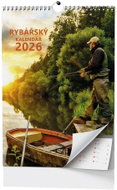 BALOUŠEK Fishing print 2026, 32 × 45 cm - Wall Calendar