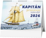 BALOUŠEK Print Captain 2026, 21 × 15 cm - Desk Calendar