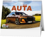 BALOUŠEK Print Cars 2026, 21 × 15 cm - Desk Calendar