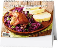 BALOUŠEK Print Czech traditional recipes 2026, 21 × 15 cm - Desk Calendar