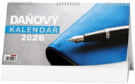 BALOUŠEK Print Tax 2026, 30 × 15 cm - Desk Calendar