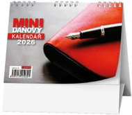 BALOUŠEK Print Tax Mini 2026, 14,8 × 10,5 cm - Desk Calendar