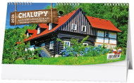 Baloušek Print Cottages 2026, 30 × 15 cm - Desk Calendar