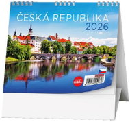 BALOUŠEK Print Ideal Czech Republic 2026, 16,5 × 13,5 cm - Desk Calendar