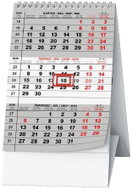 BALOUŠEK TISK Mini three-month print 2026, 11,2 × 8,5 cm - Desk Calendar