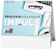 BALOUŠEK TISK Working Impulse I 2026, 21 × 15 cm - Desk Calendar