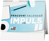 BALOUŠEK TISK Working Impulse II 2026, 21 × 15 cm - Desk Calendar