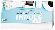 BALOUŠEK TISK Working Impulse III 2026, 32 × 14 cm - Desk Calendar