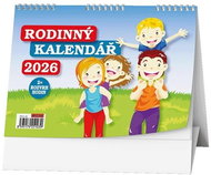BALOUŠEK PRINT 2026 Family - Desk Calendar