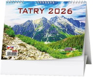 BALOUŠEK Print Tatry 2026, 21 × 15 cm - Desk Calendar