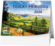BALOUŠEK Print Nature Tours 2026, 21 × 15 cm - Desk Calendar