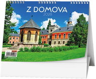 BALOUŠEK Print From home 2026, 21 × 15 cm - Desk Calendar