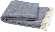 Balkanova Vlněná deka Perelika merino - tmavě modrá EXTRA JEMNÁ 200x150cm - Deka