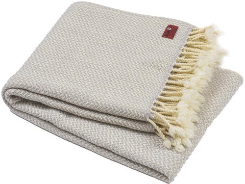 Balkanova Vlněná deka Marina merino - světle šedá EXTRA JEMNÁ 200x150cm - Deka - Main image