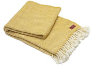 Balkanova Wool blanket Marina merino - yellow 200x150cm - Blanket