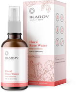 Ikarov Originální růžová voda z bio bulharské růže Rosa Damascena 100 ml - Pleťová voda