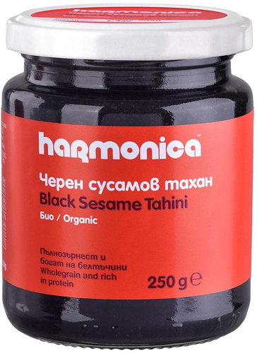 Harmonica Organic black sesame tahina 250 g - Jam - Main image