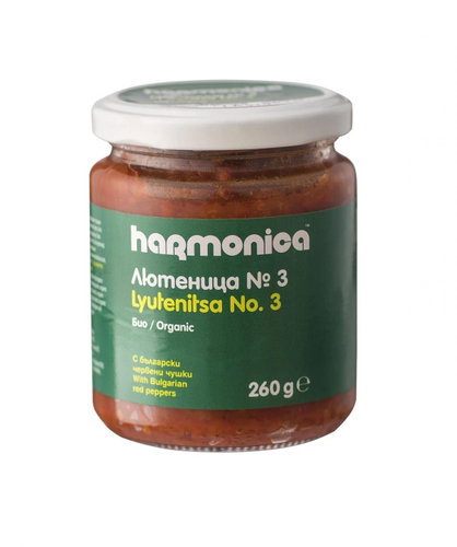 Harmonica Bio ljutenica II - "Iliev´s" - vegetable spread 260 g - Paste - Main image