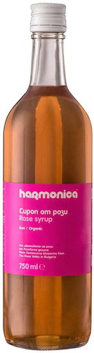 Harmonica Organic rose syrup 750 ml - Syrup - Main image