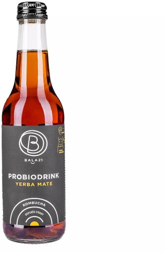 Bala21 Probiodrink Kombucha Yerba Mate 330 ml - Drink - Main image
