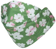 Balerina Medical nano respirator FFP 2 FISH TYPE - Flower green No.198 - Respirator
