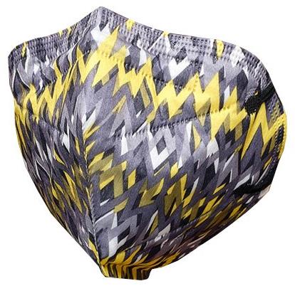 Ballerina Czech NanoRespirator FFP2 - Black and yellow #53 - Respirator - Main image