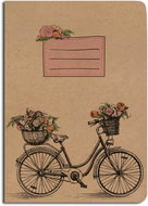 Baloušek Lined print A5 - kraft - Kolo - Exercise Book