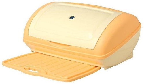 Bama Bread storage box, yellow - Breadbox - Main image