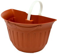 BAMA Gerla hanging pot, brown, 32 cm, set of 2 - Flower Pot