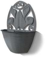 BAMA Gerla hanging pot, anthracite, 32 cm - Flower Pot
