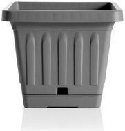 BAMA Flower pot with bowl Terra 50 × 50 cm, grey - Flower Pot