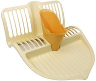 Bama Plastic dish drainer Scolapiatti, yellow - Draining Board