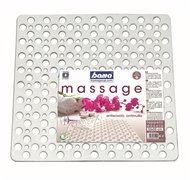 Bama Anti-slip shower mat 53 × 53 cm, white - Non Slip Bath Mat