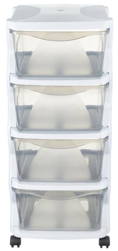 BAMA Shelf INSIEME 4, white - Storage Box - Main image